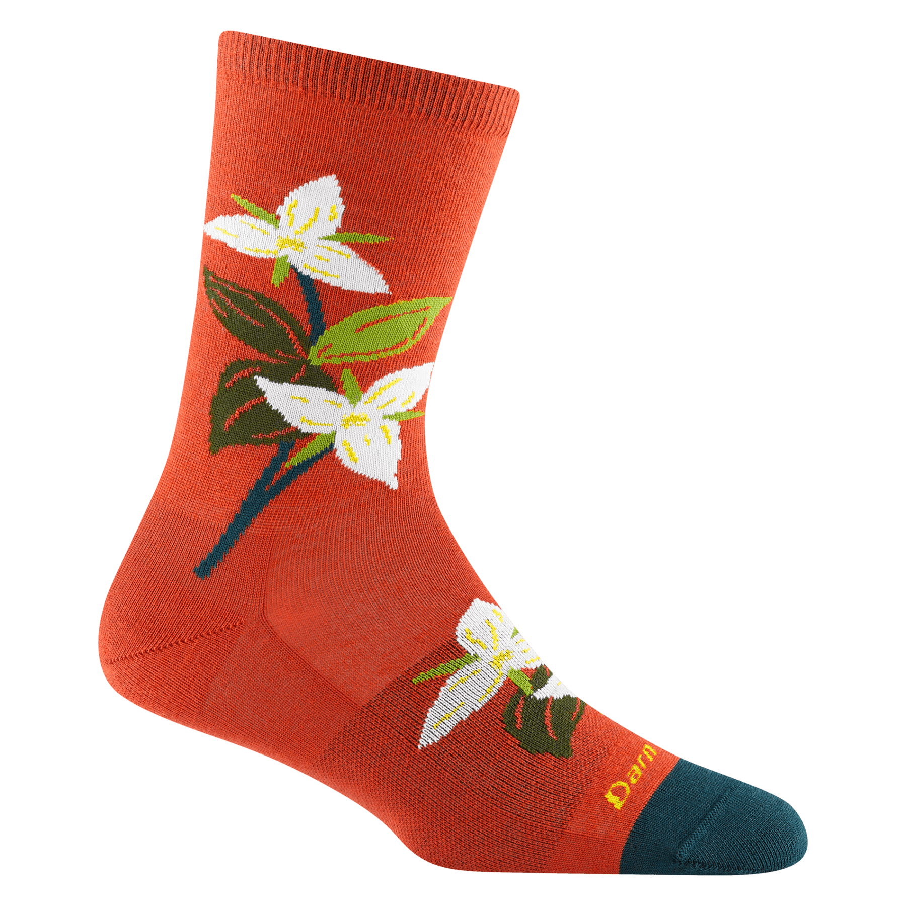 Blossom, Women's Lightweight Crew #6104 - Darn Tough - The Sock Monster