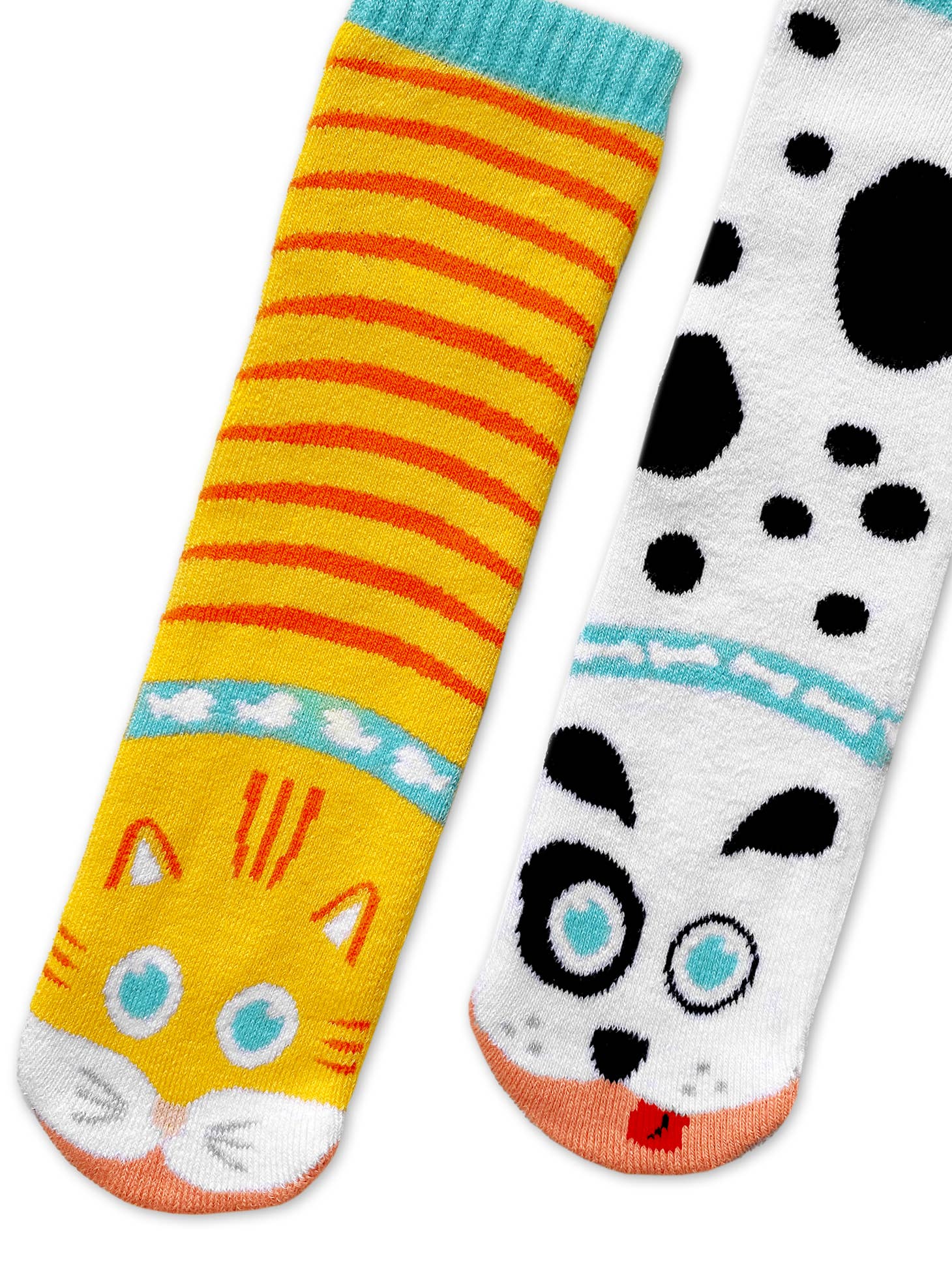 Cat & Dog | Teen & Adult Socks | Mismatched Cute Crazy Fun Socks