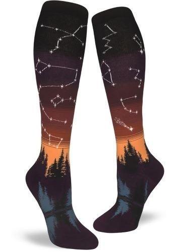 Constellations, Women's Knee-high - ModSock - The Sock Monster