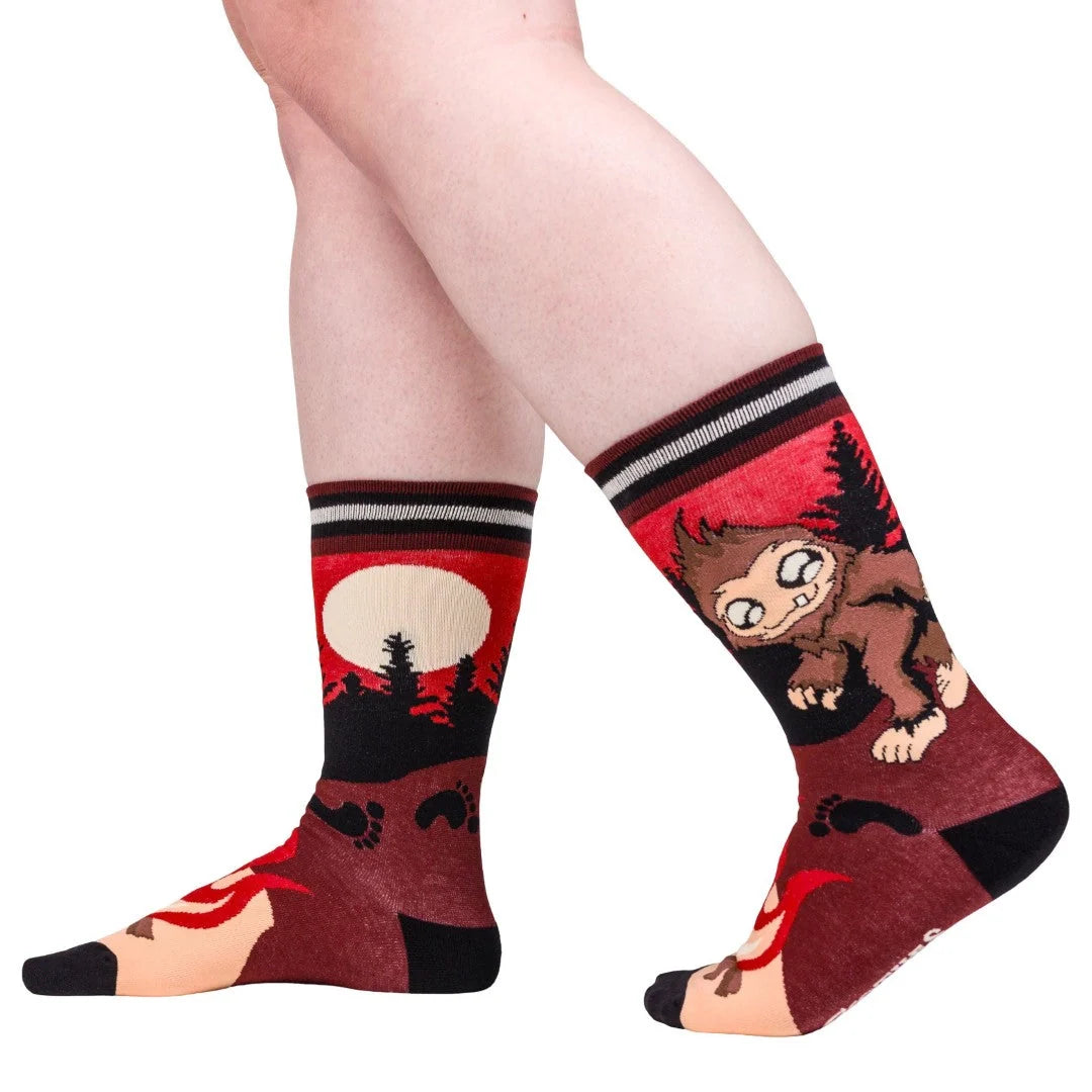 Cute Bigfoot | Crew Socks