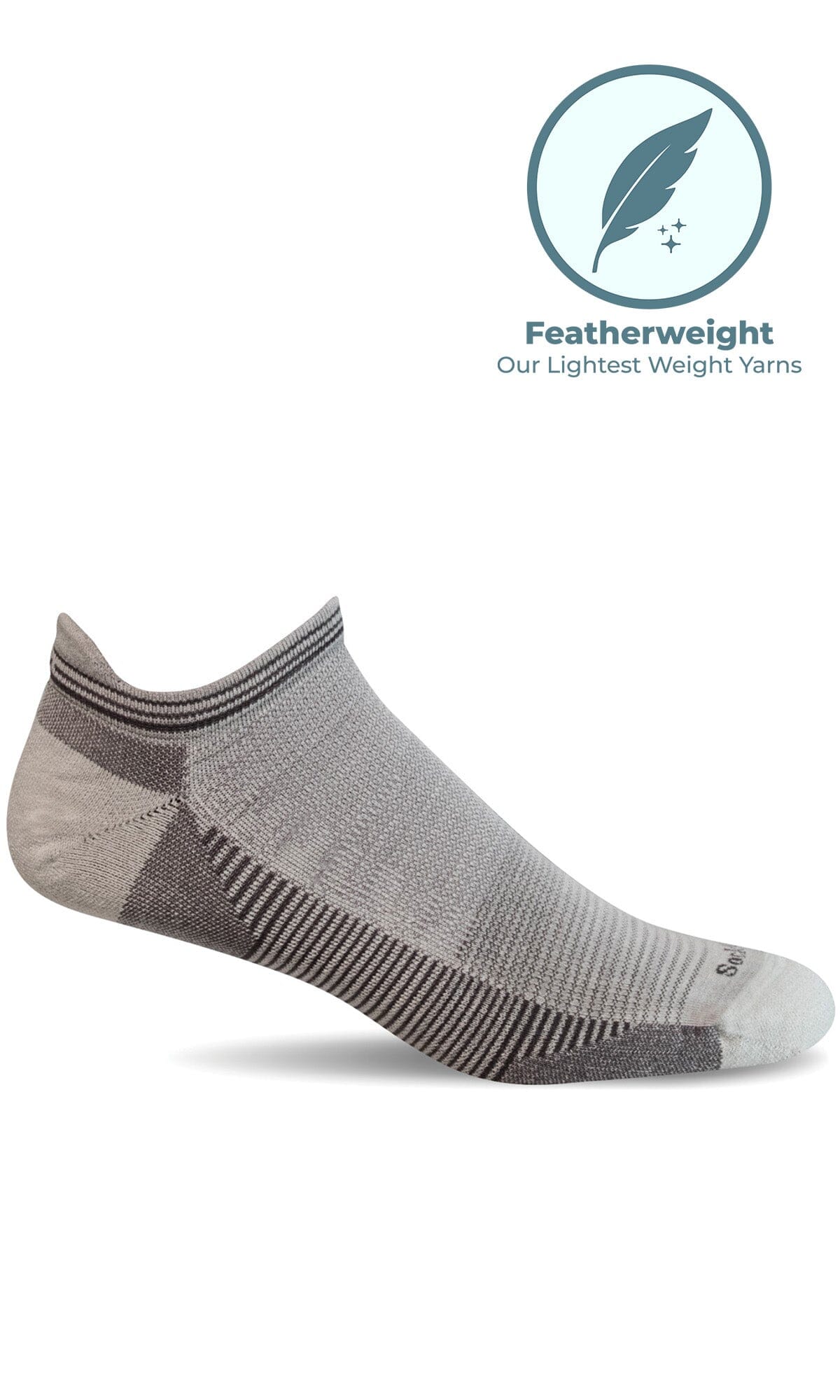 Cadence Micro | Lightest Weight Fit | Moderate Compression No-Show