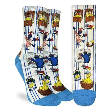 Bedtime | Sesame Street | Women's Active Fit Crew
