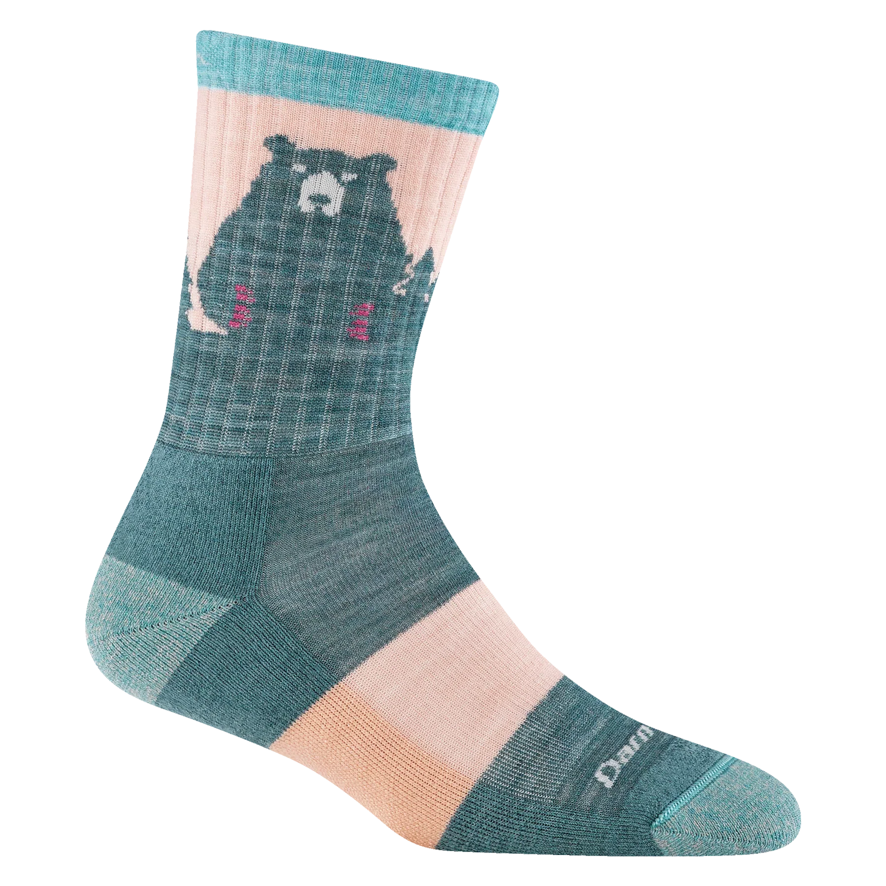 Bear Town | Women's Lightweight Micro Crew with Cushion #1970