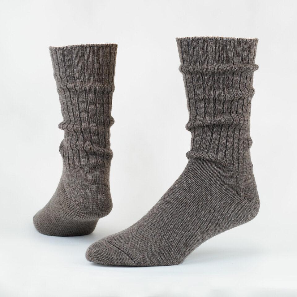 76.6% Organic Merino Wool Crew - Maggie's Organics - The Sock Monster