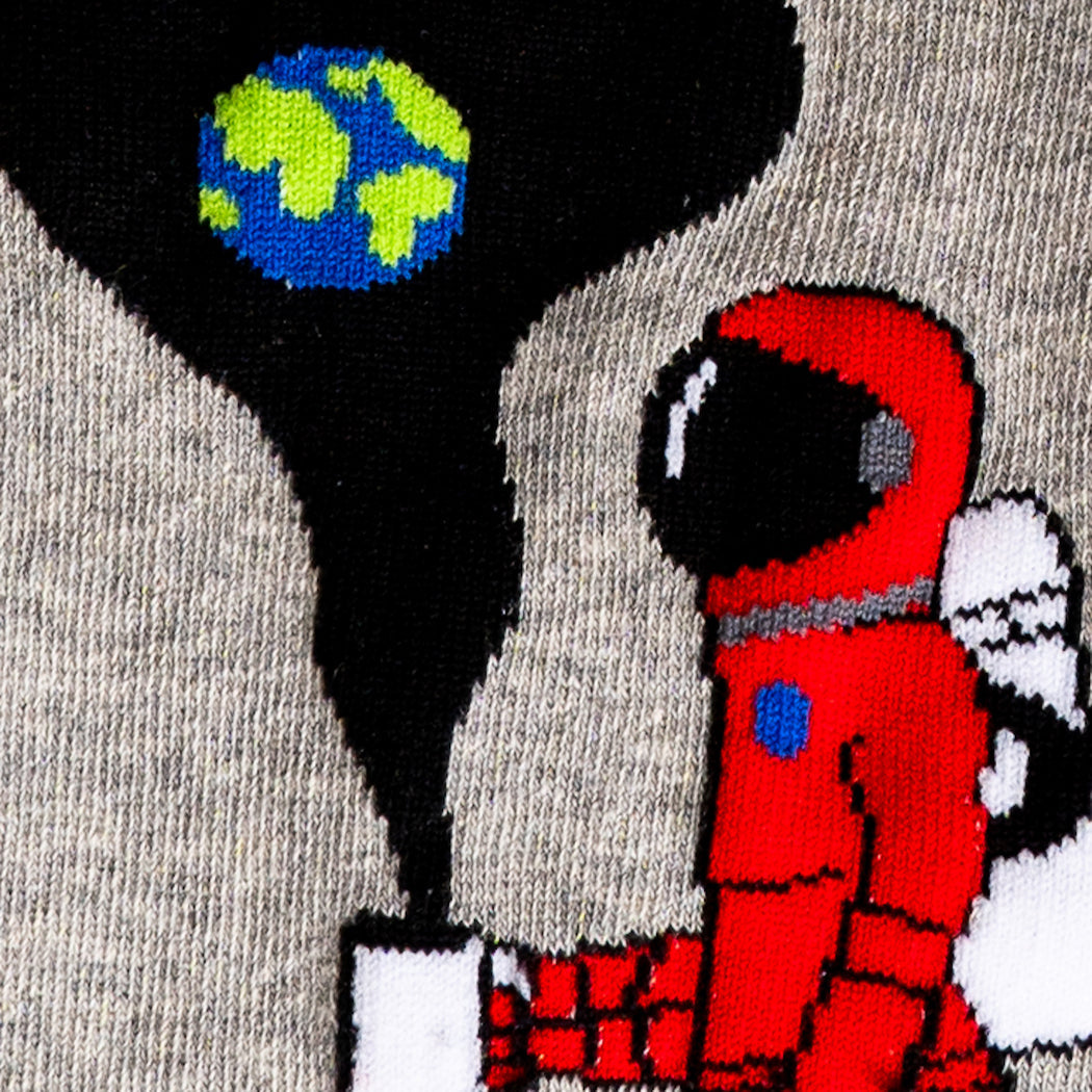 Moon Walk in the Morning | All Gender | Stretch-It™ | Wide Calf Knee-high