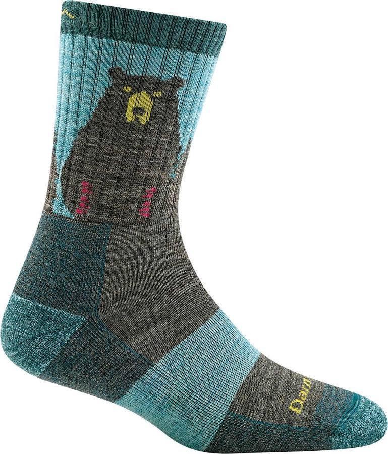 Bear Town, Women's Lightweight Micro Crew with Cushion #1970 - Darn Tough - The Sock Monster