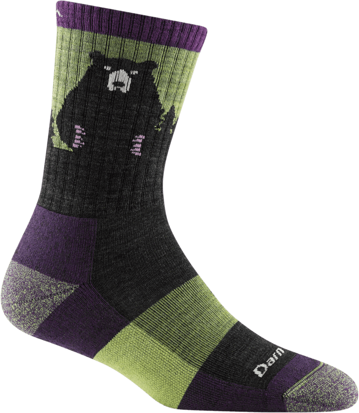 Bear Town, Women's Lightweight Micro Crew with Cushion #1970 - Darn Tough - The Sock Monster