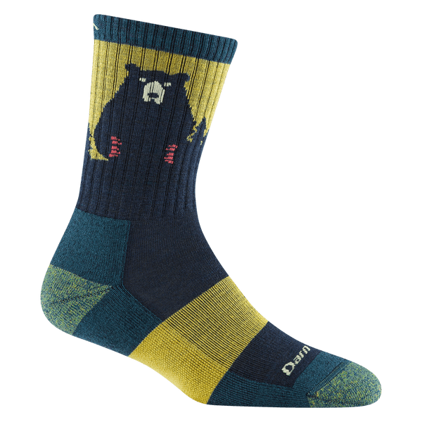 Bear Town, Women's Lightweight Micro Crew with Cushion #1970 - Darn Tough - The Sock Monster