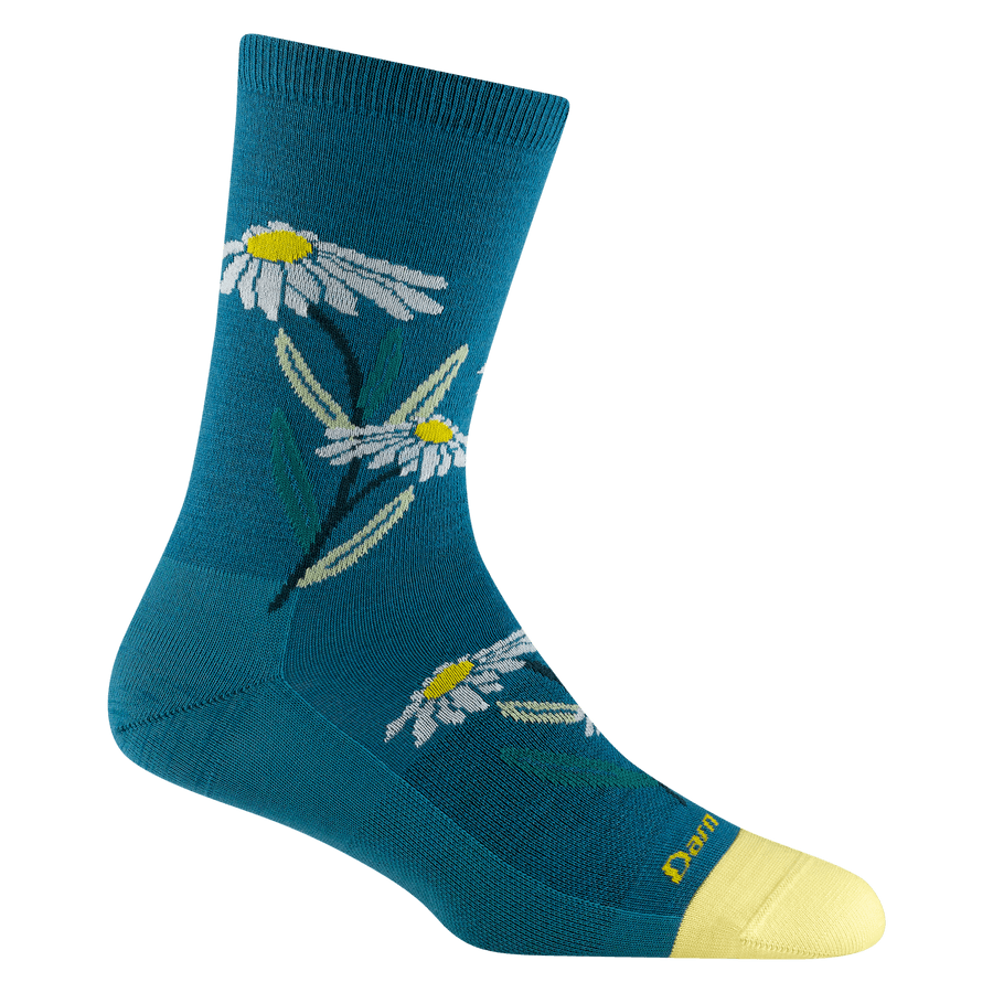 Blossom, Women's Lightweight Crew #6104 - Darn Tough - The Sock Monster