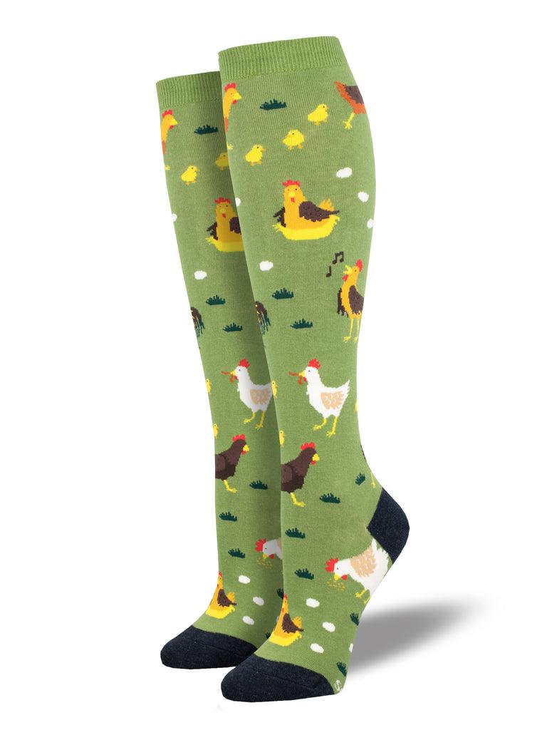CHICKEN RANCH, Women's Knee-high - Socksmith - The Sock Monster