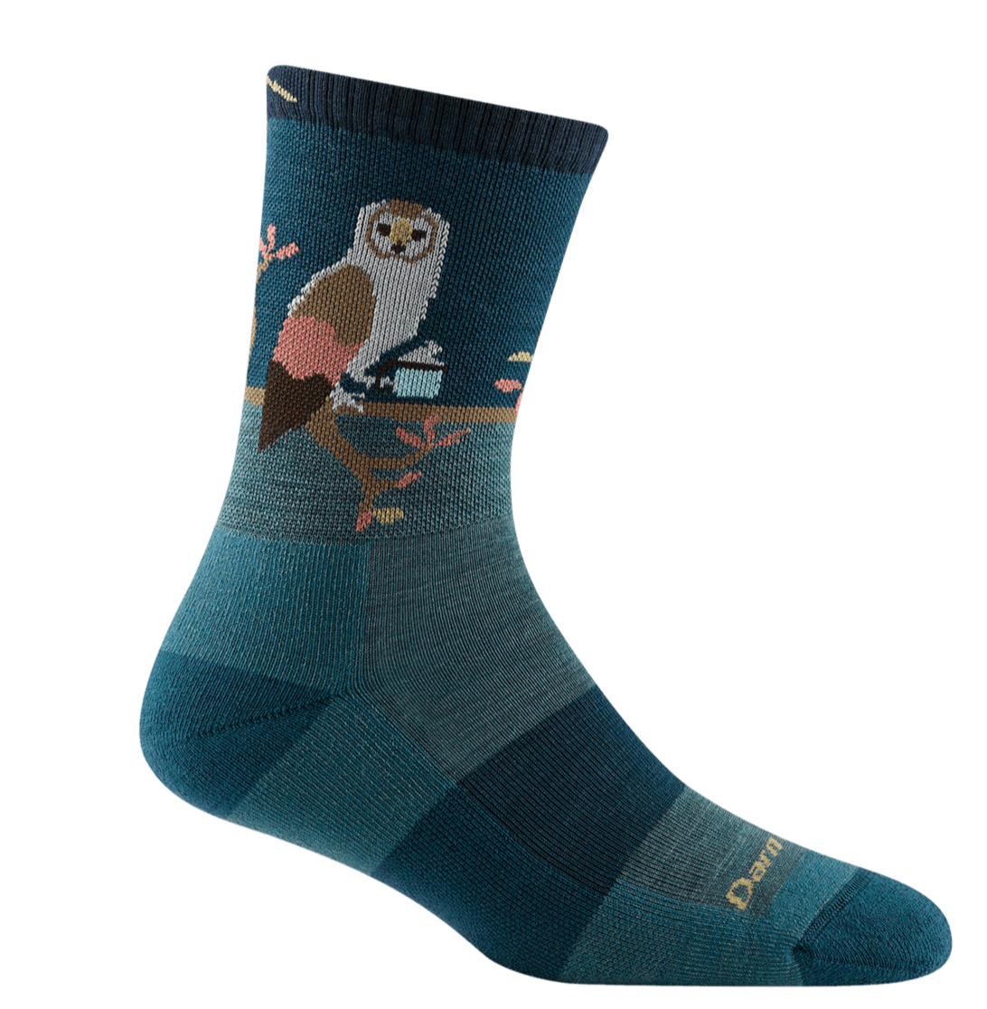 Critter Club, Women's Lightweight Micro Crew with Cushion #5001 - Darn Tough - The Sock Monster