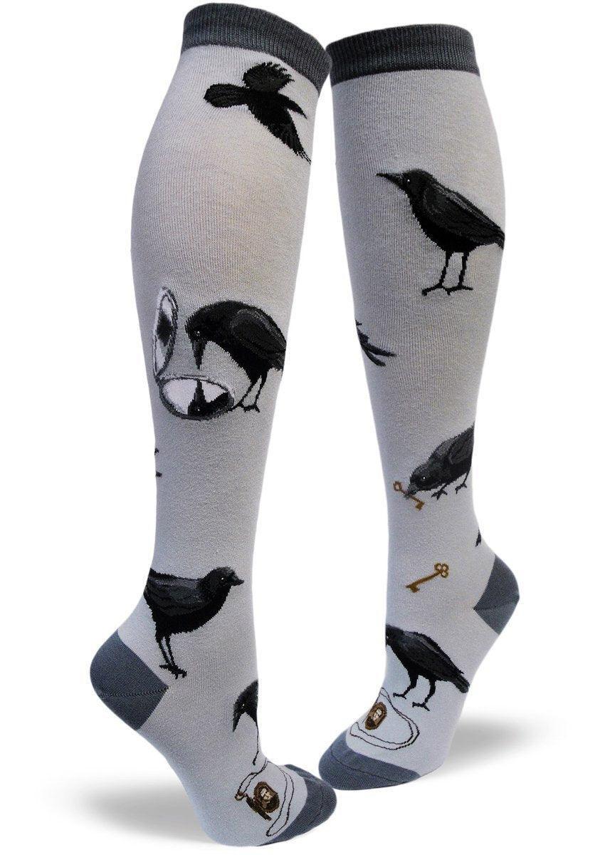 Curious Crows | Women's Knee-high