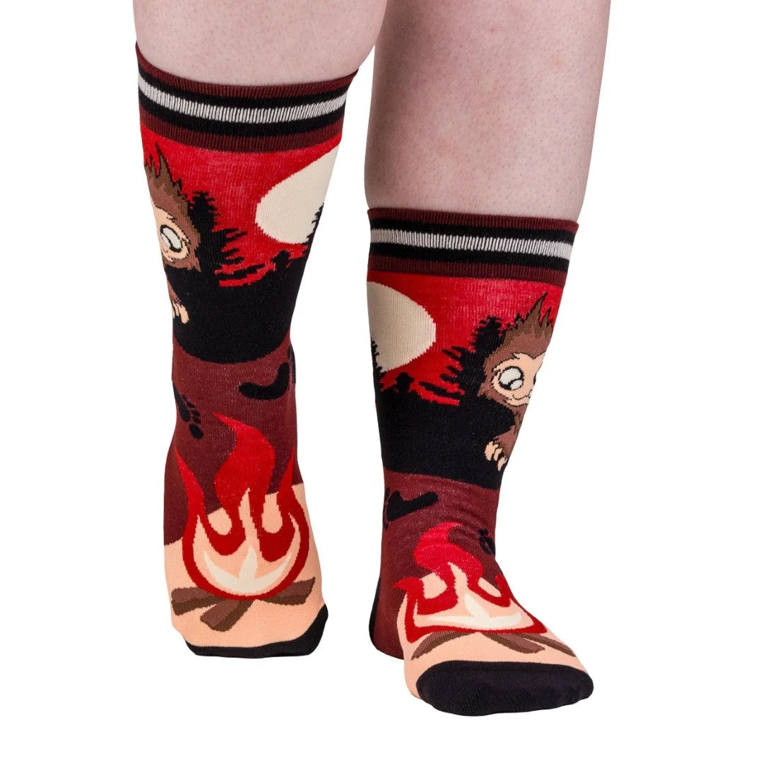Cute Bigfoot | Crew Socks