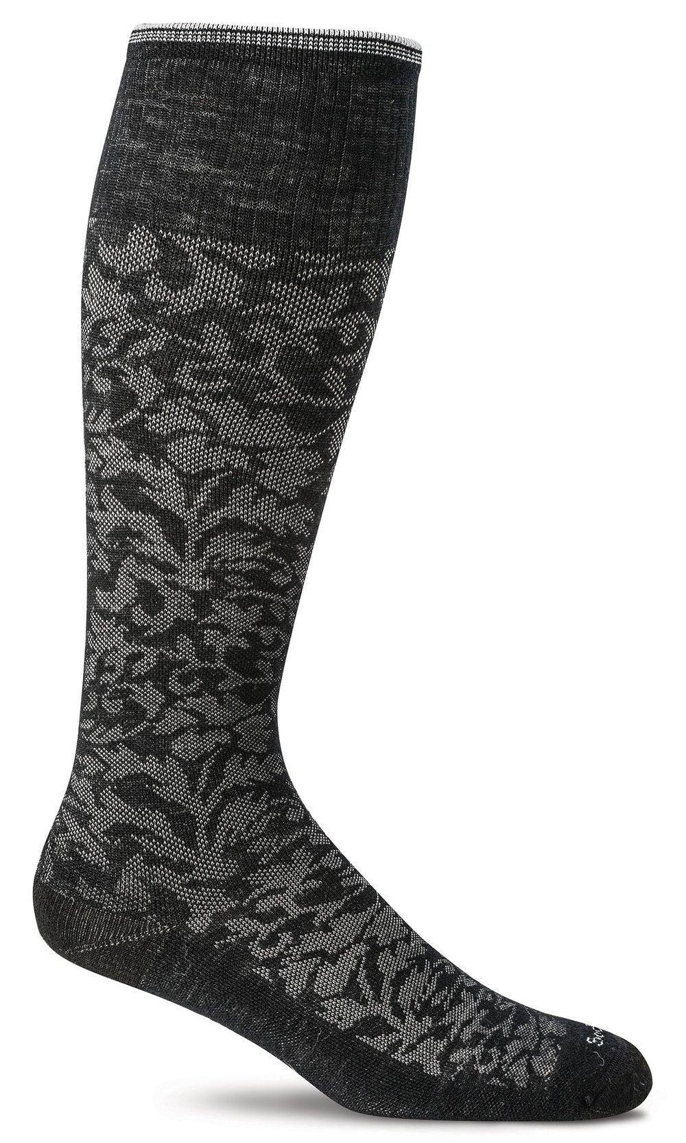 Damask, Women's Moderate Compression - Sockwell - The Sock Monster