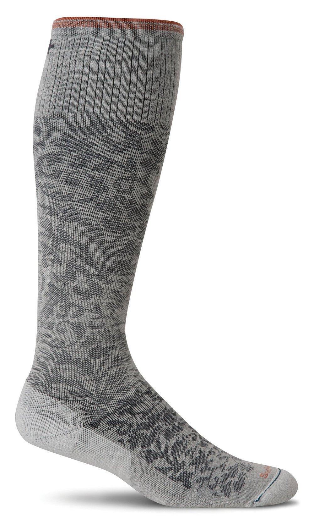 Damask, Women's Moderate Compression - Sockwell - The Sock Monster
