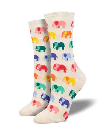ELEPHANT IN THE ROOM, Women's Crew - Socksmith - The Sock Monster