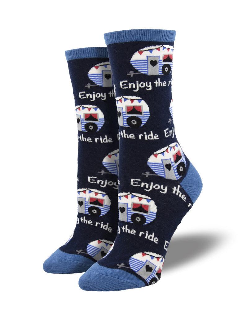 ENJOY THE RIDE, Women's Crew - Socksmith - The Sock Monster