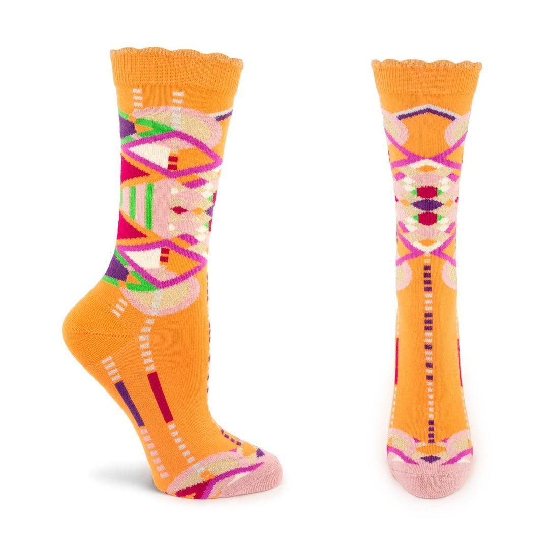 Frank Lloyd Wright Drink Women's Sock - Ozone Design Inc - The Sock Monster