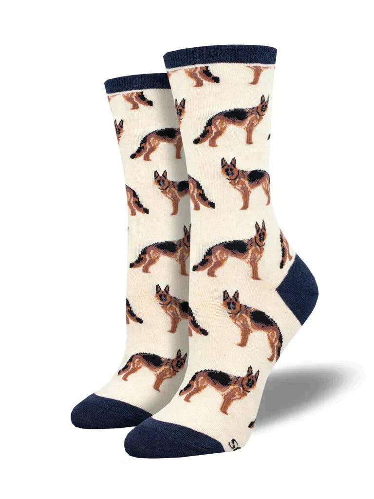 GERMAN SHEPHERD, Women's Crew - Socksmith - The Sock Monster