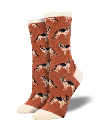 GERMAN SHEPHERD, Women's Crew - Socksmith - The Sock Monster