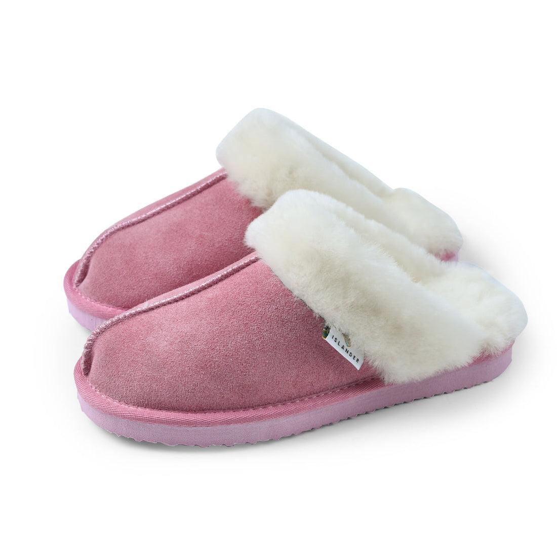 Ladies Sheepskin Slippers - Islander - The Sock Monster