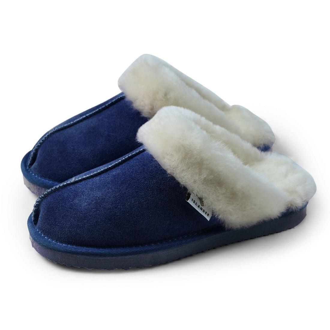 Ladies Sheepskin Slippers - Islander - The Sock Monster