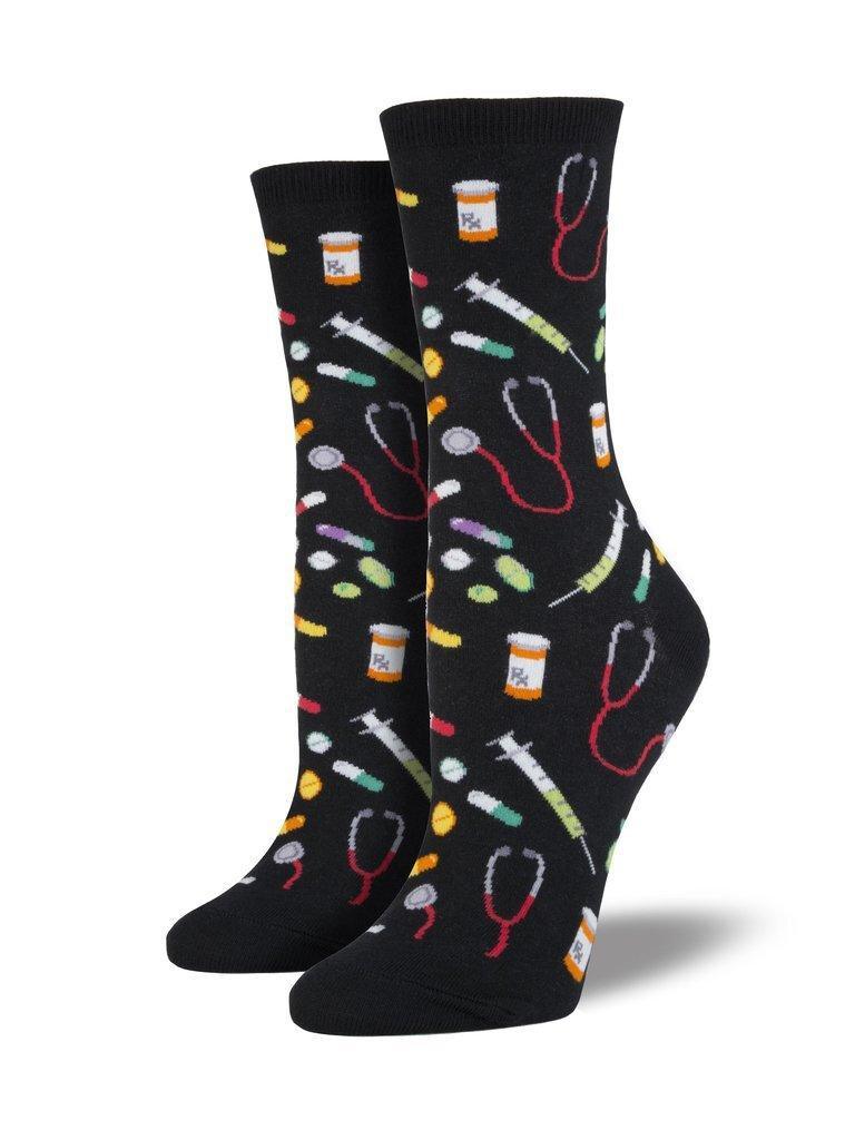 Meds, Women's Crew - Socksmith - The Sock Monster