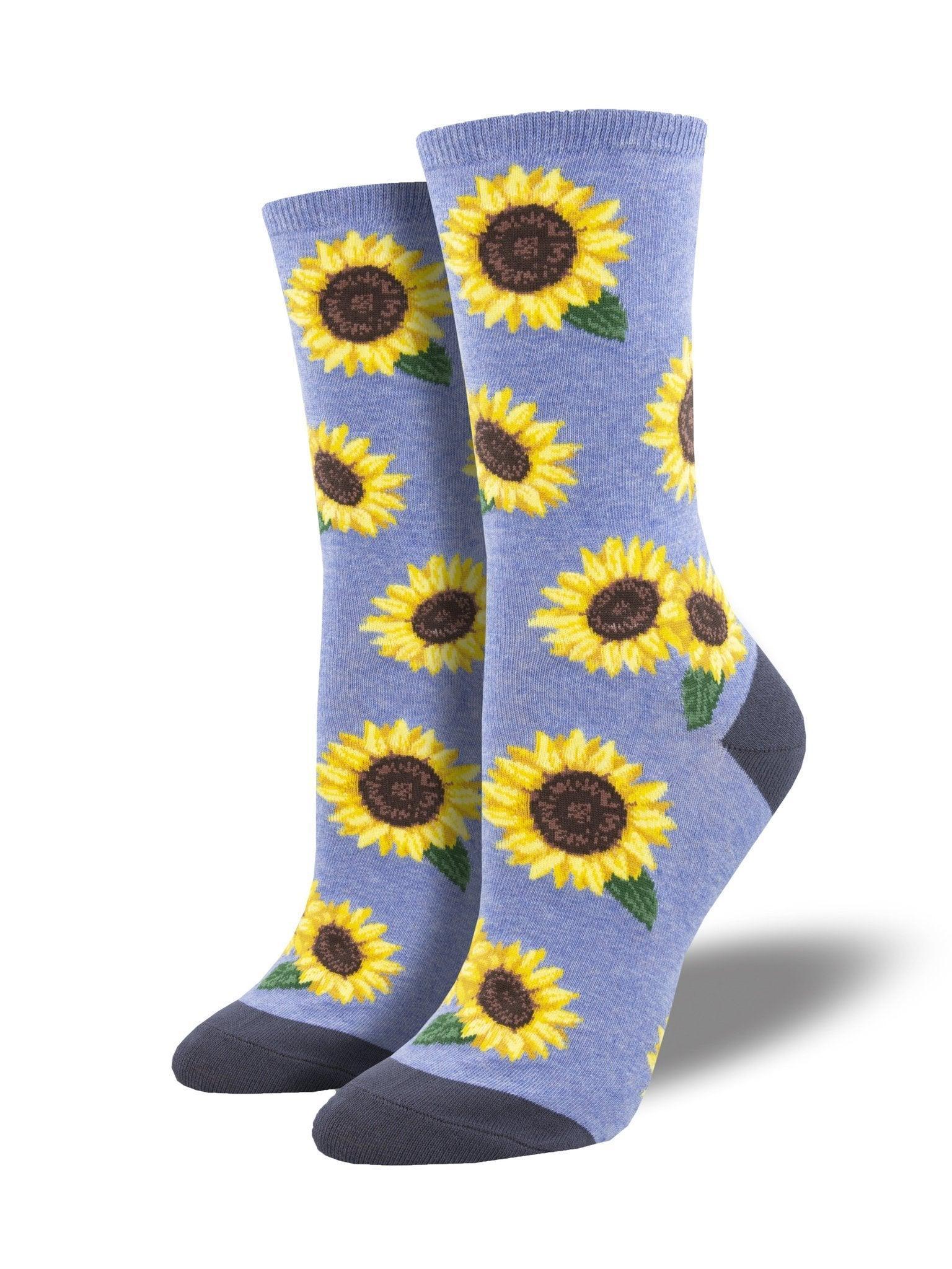 More Blooming Socks, Women's Crew - Socksmith - The Sock Monster