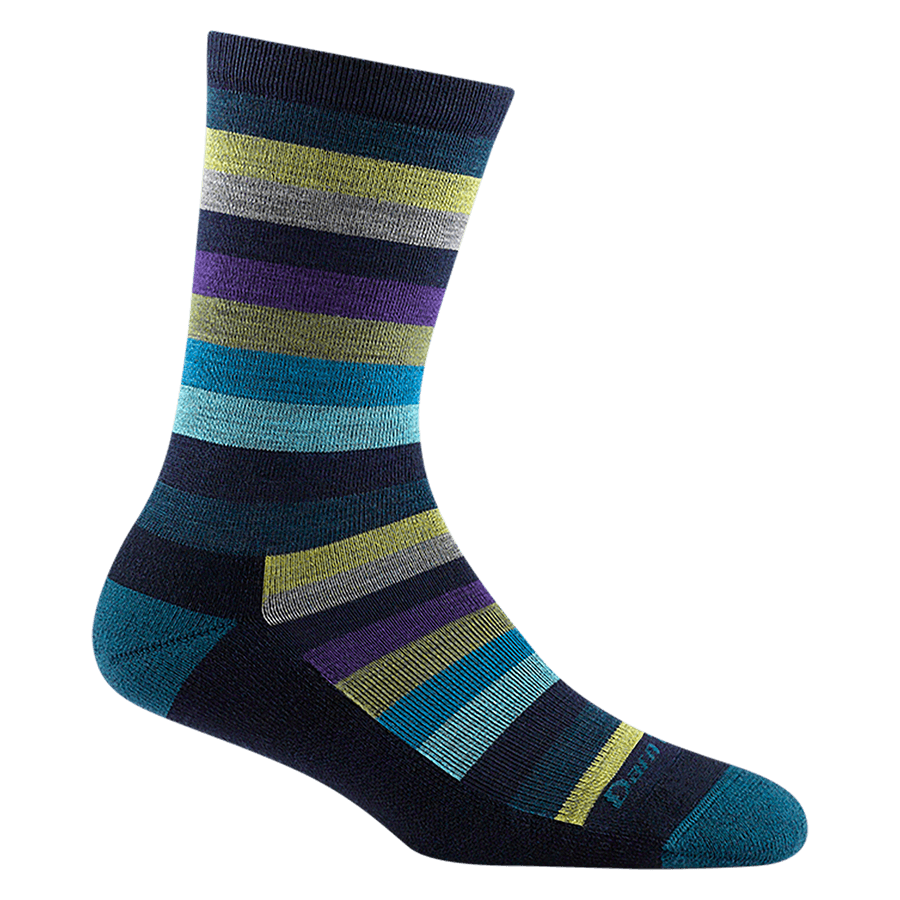 Mystic Stripe, Women's Lightweight Crew #1644 - Darn Tough - The Sock Monster
