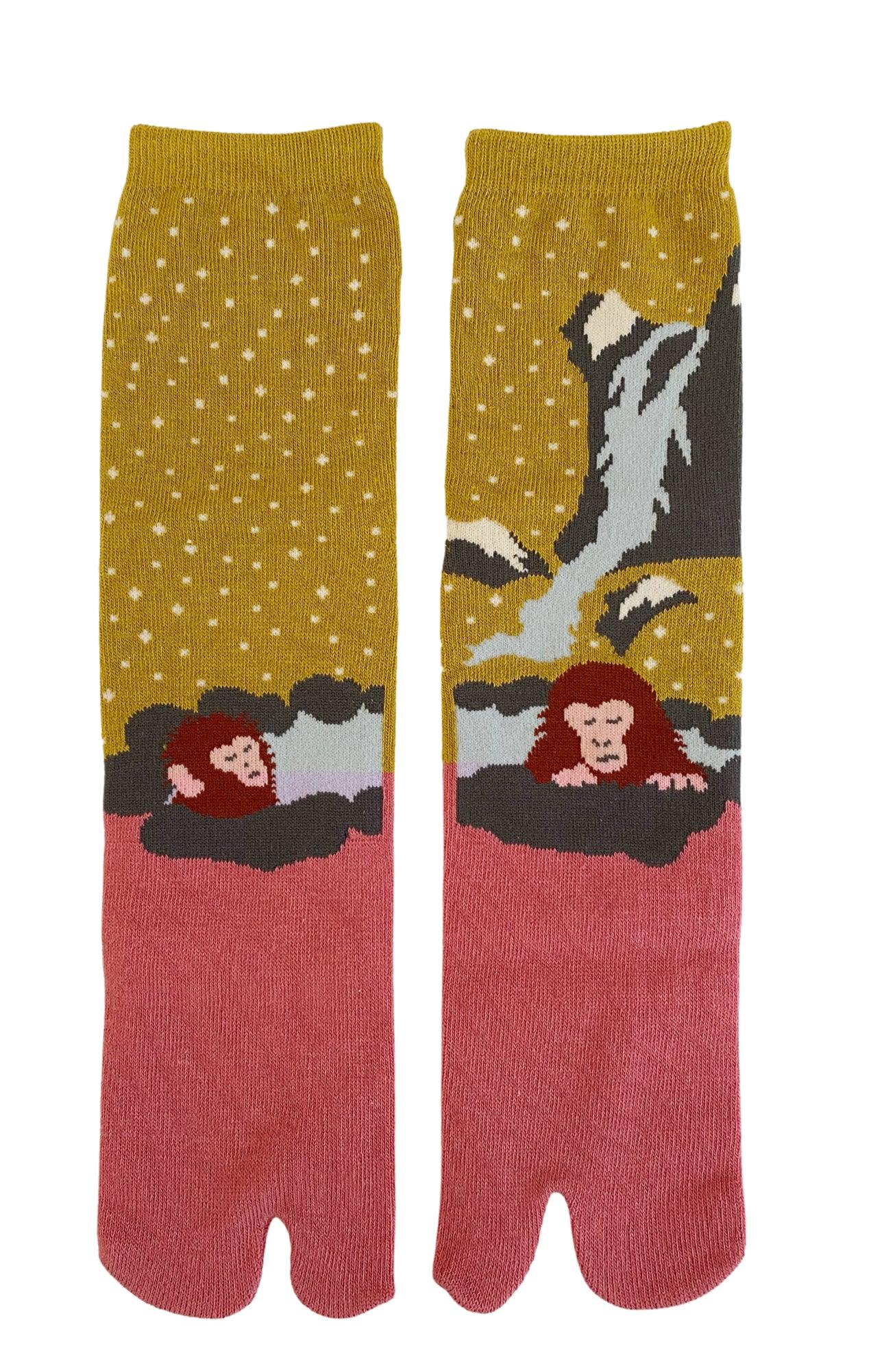 ONSEN MONKEY, Tabi Crew - Ninja Socks - Socks Up - The Sock Monster
