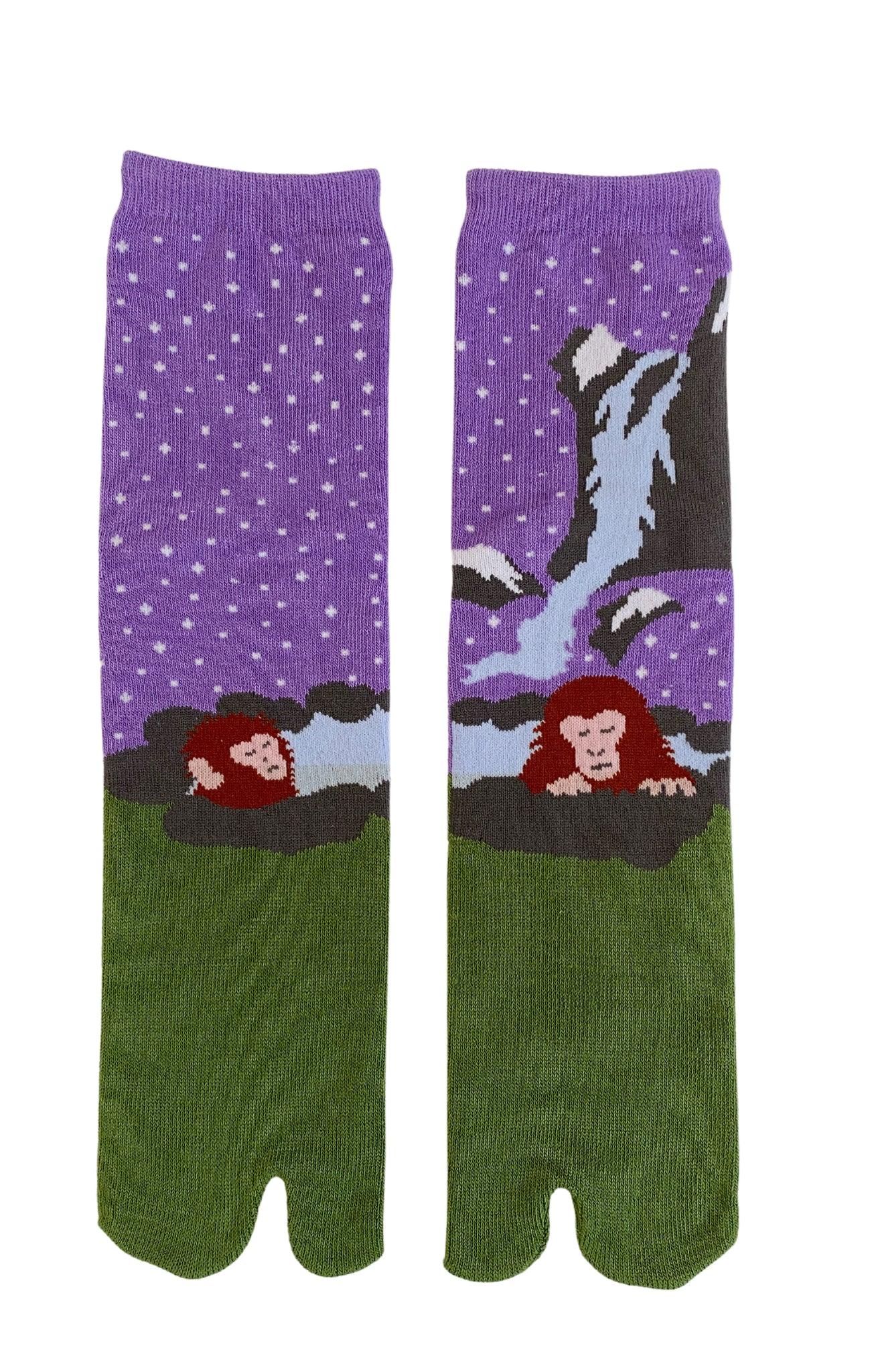 ONSEN MONKEY, Tabi Crew - Ninja Socks - Socks Up - The Sock Monster