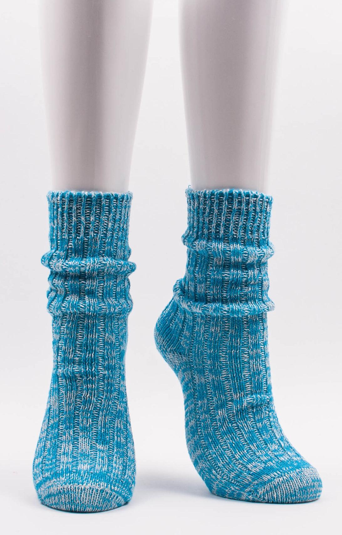 ORGANIC HEMP RIBBED, Women's Crew - Tabbisocks - The Sock Monster