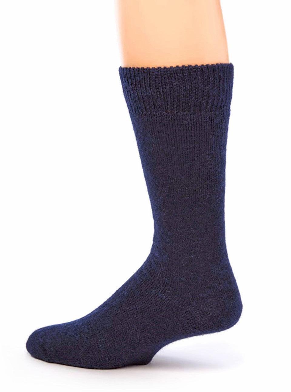 Outdoor Terry Lined Crew Alpaca Socks - Warrior Alpaca - The Sock Monster
