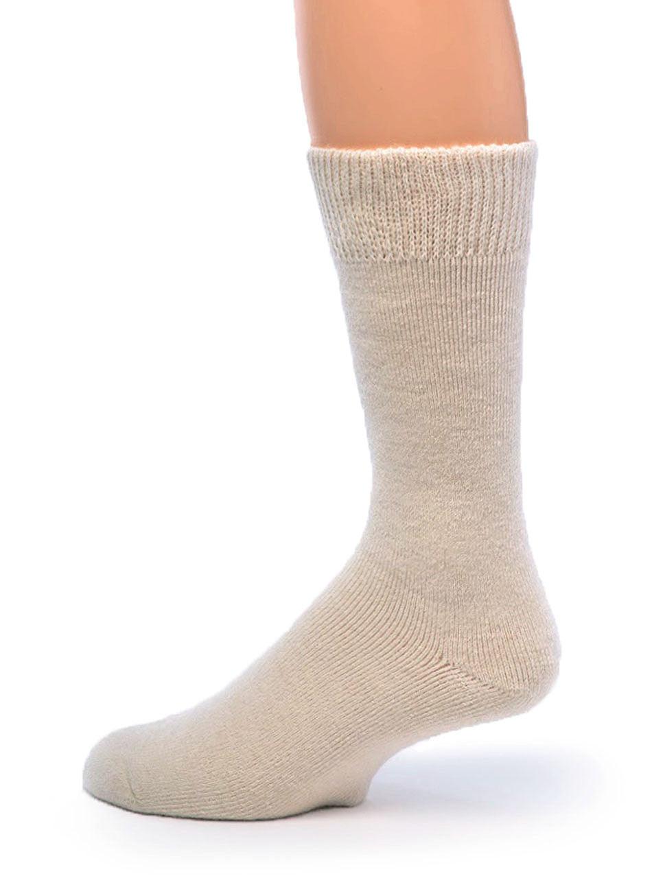 Outdoor Terry Lined Crew Alpaca Socks - Warrior Alpaca - The Sock Monster