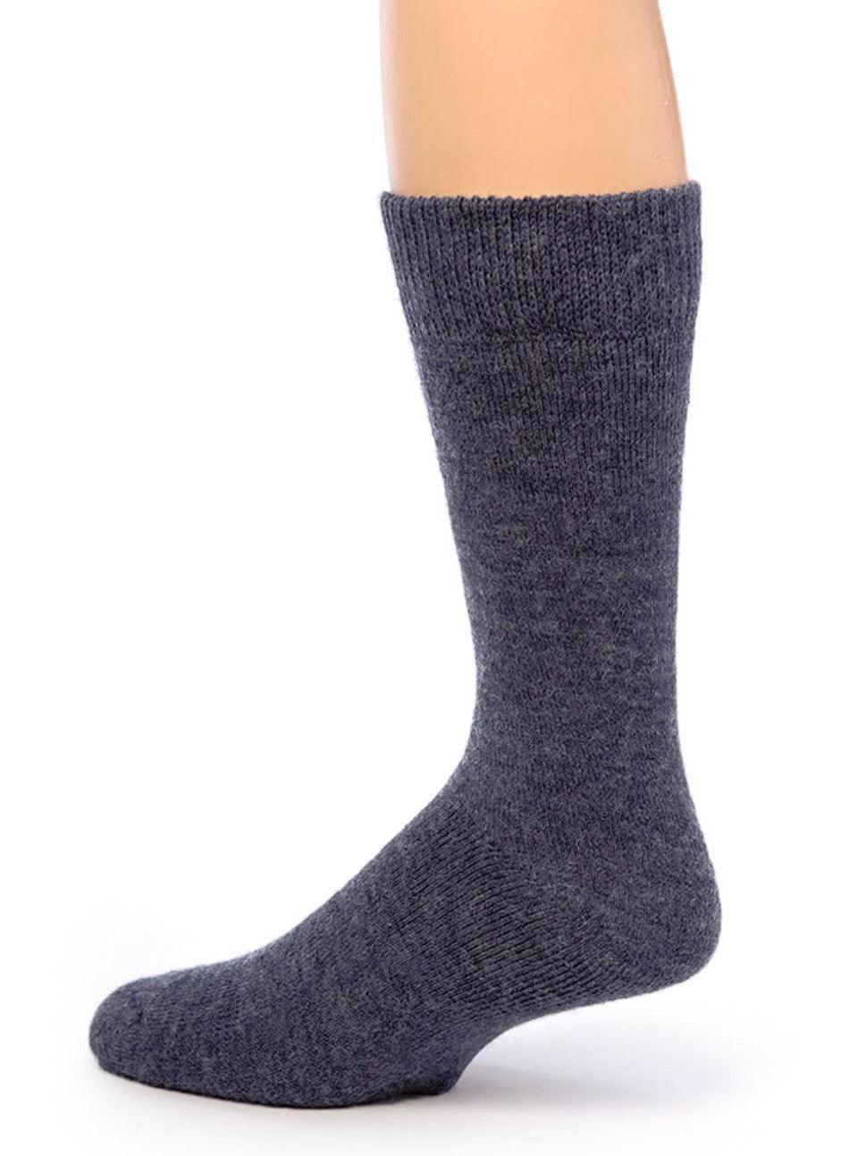 Outdoor Terry Lined Crew Alpaca Socks - Warrior Alpaca - The Sock Monster