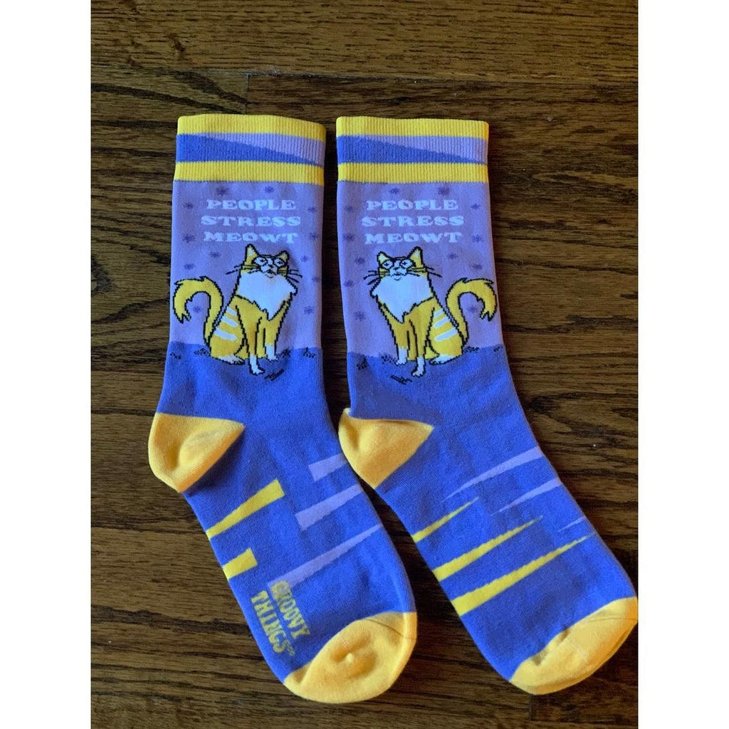 People Stress Meowt | Women's Crew