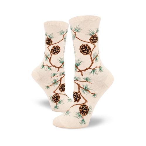 Pinecone, Women's Crew - ModSock - The Sock Monster