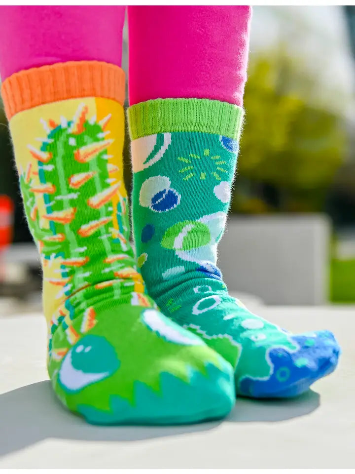 Pokey and Poppy | Teen and Adult Socks | Mismatched Cute Crazy Fun Socks