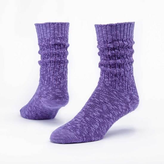 Ragg, Relaxed Fit, 88.3% Organic Cotton, Crew - Maggie's Organics - The Sock Monster