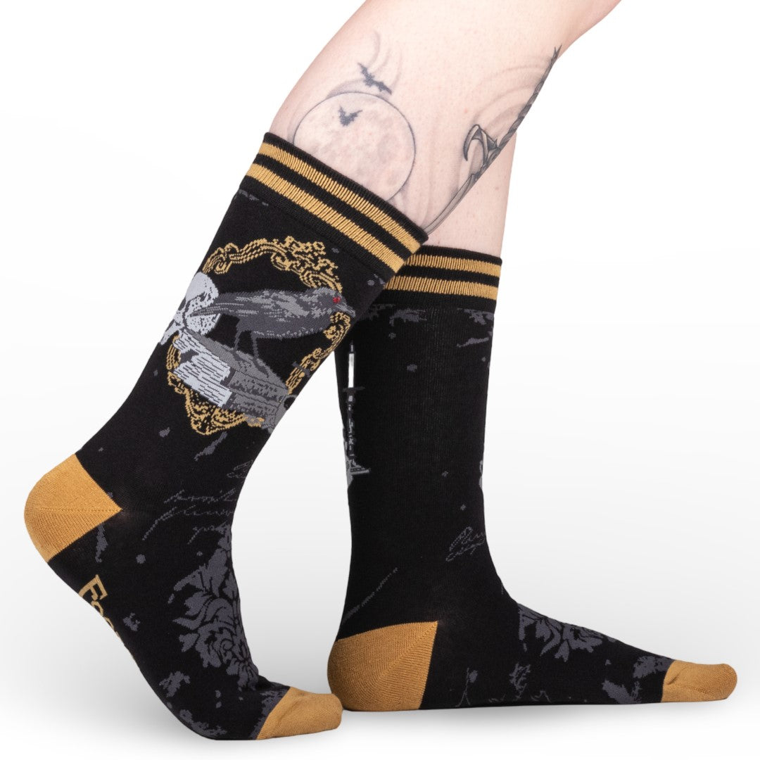 Raven's Grimoire | Crew Socks