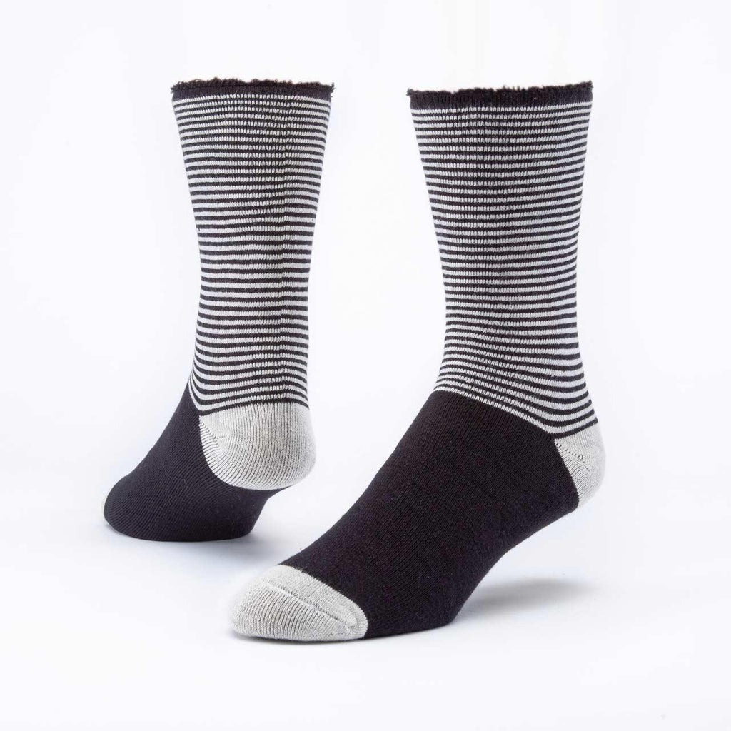 Recovery Socks, 89% Organic Cotton, Roll Top Crew - Maggie's Organics - The Sock Monster