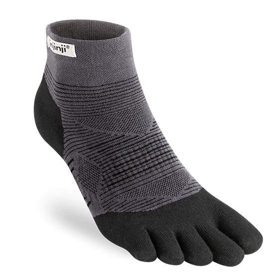Run Lightweight Mini-Crew - Coolmax - Injinji - The Sock Monster