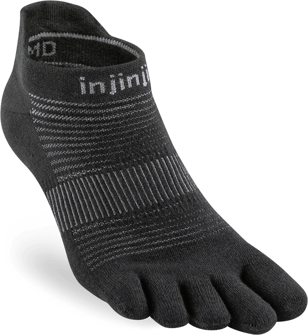 Run Lightweight No-Show - Coolmax - Injinji - The Sock Monster