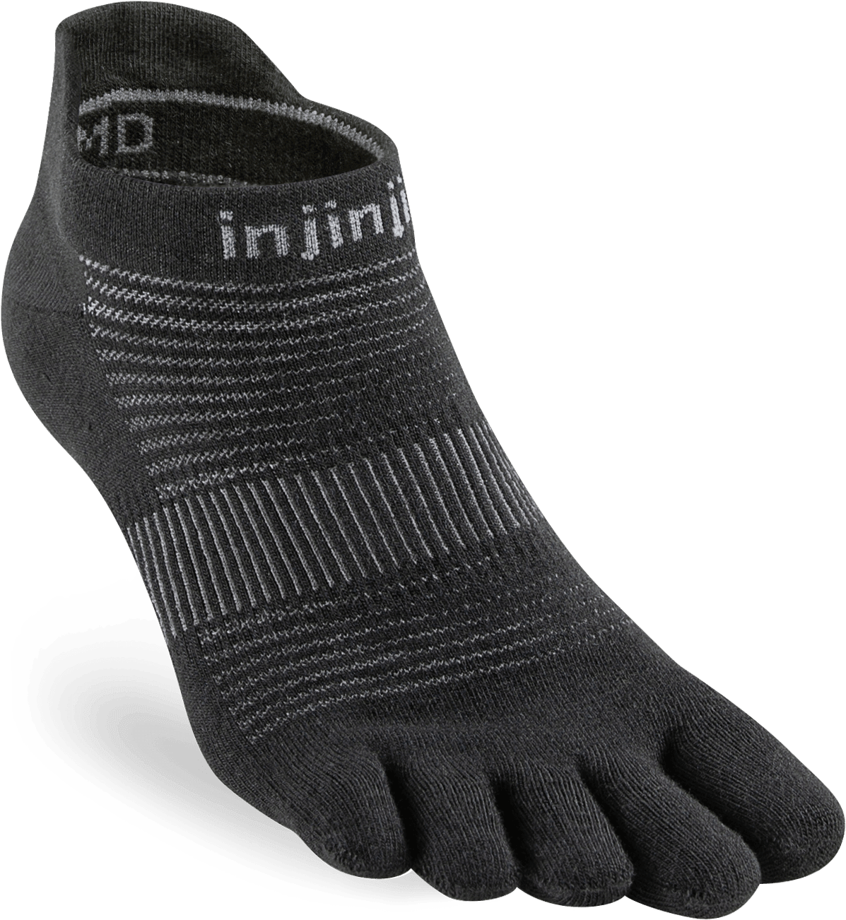 Run Lightweight No-Show - Coolmax - Injinji - The Sock Monster