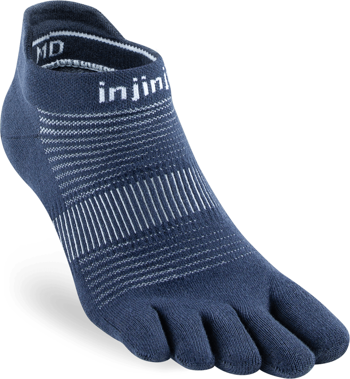 Run Lightweight No-Show - Coolmax - Injinji - The Sock Monster