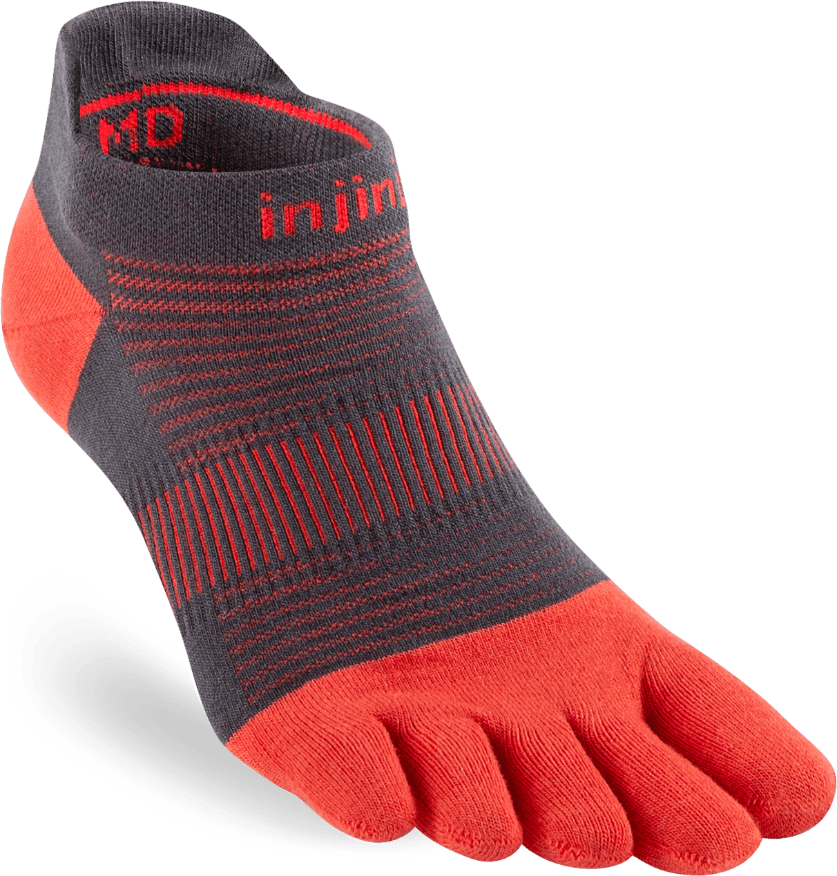 Run Lightweight No-Show - Coolmax - Injinji - The Sock Monster