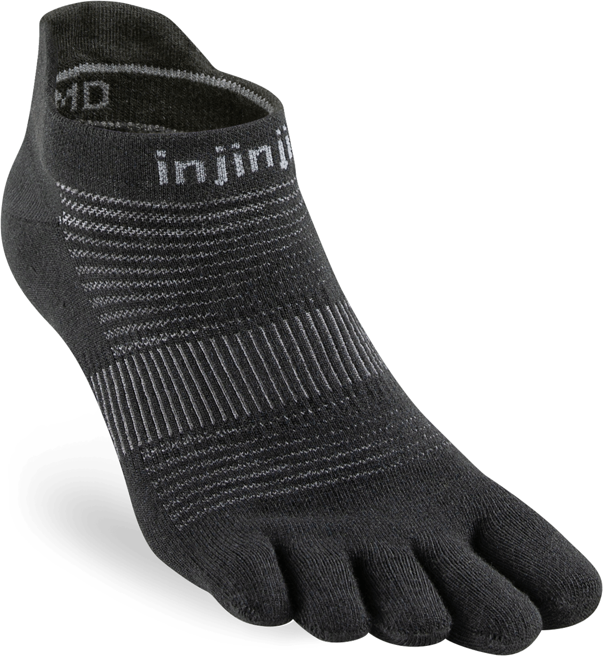 Run Original Weight No-Show - Coolmax - Injinji - The Sock Monster