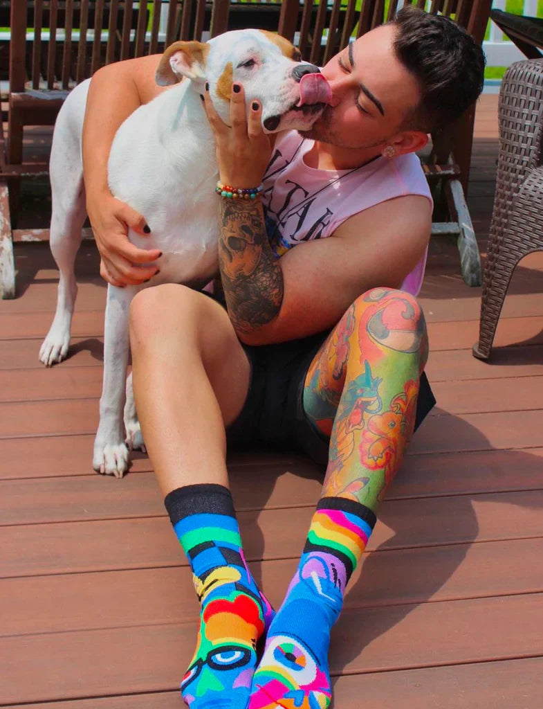 Silly & Serious | Teen & Adult Socks | Mismatched Fun Crazy Cute Socks