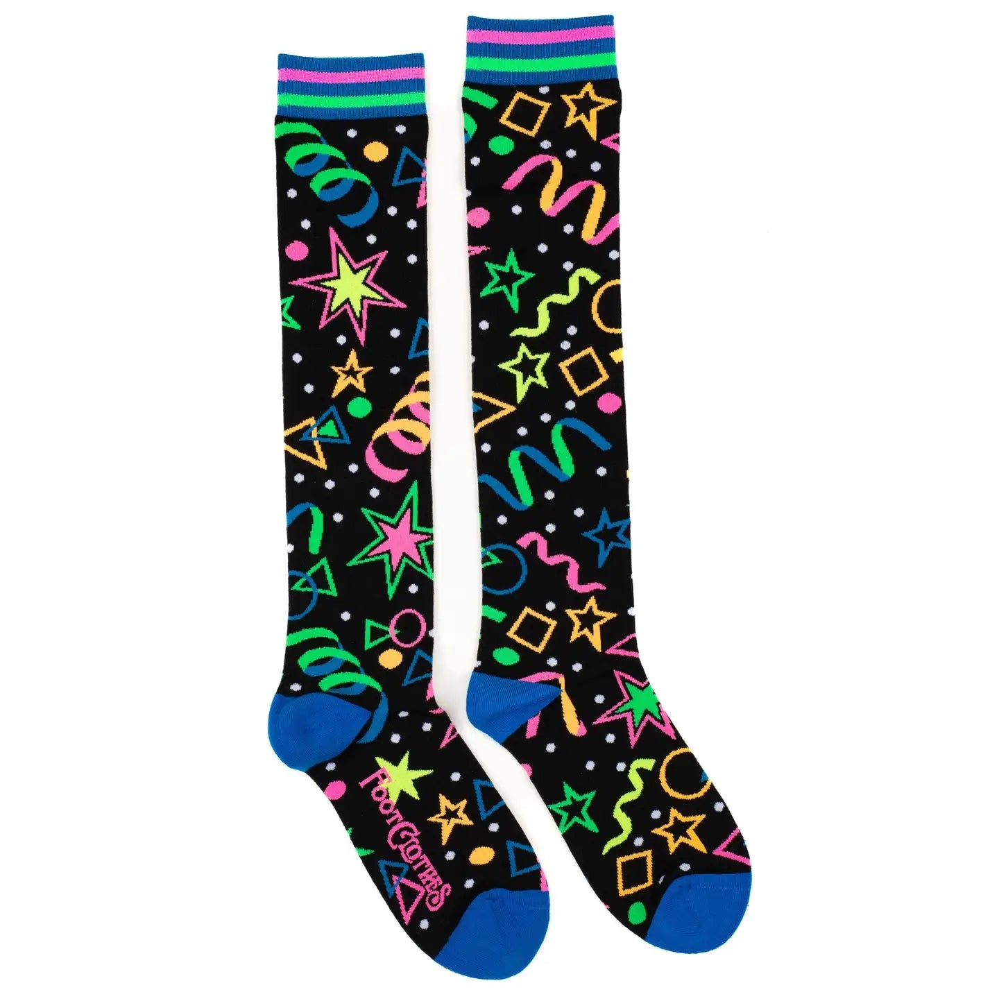 Skate Rink Carpet | UV Reactive | Knee High Socks