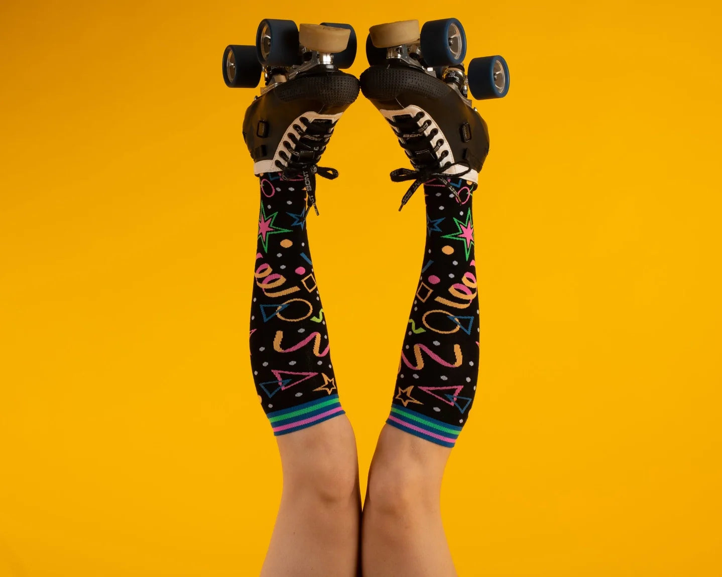 Skate Rink Carpet | UV Reactive | Knee High Socks